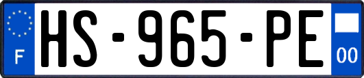 HS-965-PE