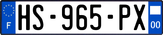 HS-965-PX