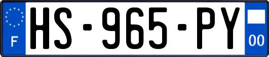 HS-965-PY