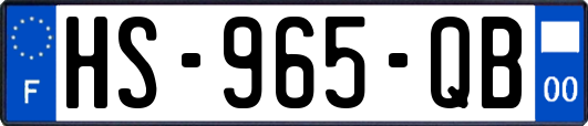 HS-965-QB
