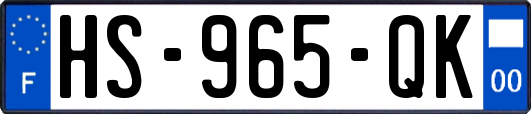 HS-965-QK