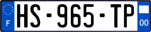 HS-965-TP