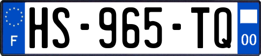 HS-965-TQ