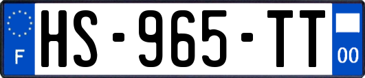 HS-965-TT