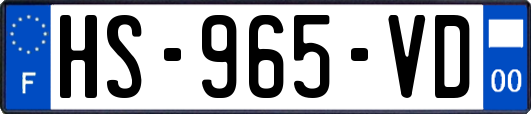HS-965-VD