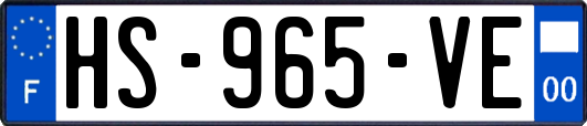 HS-965-VE
