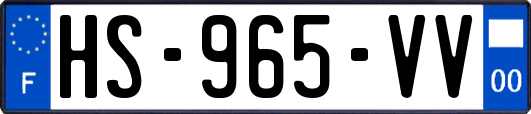 HS-965-VV
