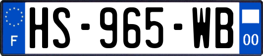 HS-965-WB