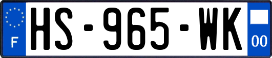 HS-965-WK