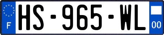 HS-965-WL
