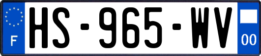 HS-965-WV