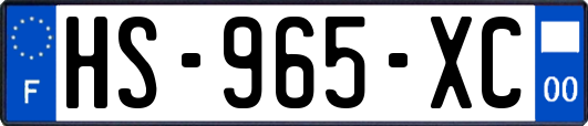 HS-965-XC