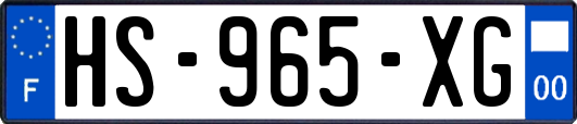 HS-965-XG