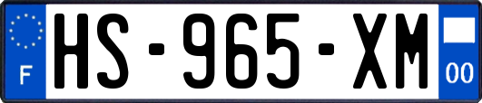 HS-965-XM