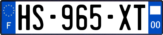 HS-965-XT