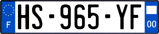 HS-965-YF