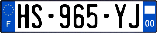 HS-965-YJ