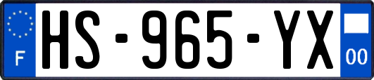 HS-965-YX