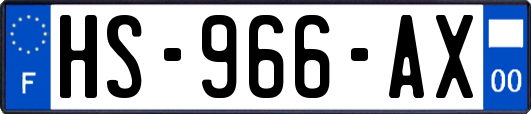 HS-966-AX