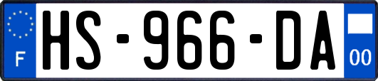 HS-966-DA