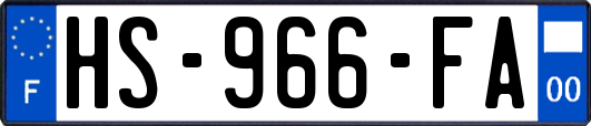 HS-966-FA