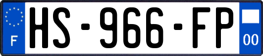 HS-966-FP