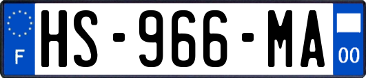 HS-966-MA