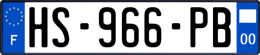 HS-966-PB