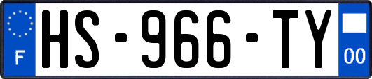 HS-966-TY
