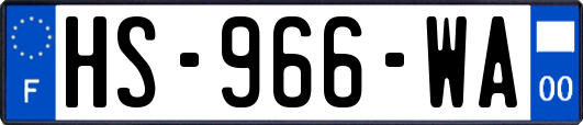HS-966-WA