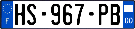 HS-967-PB
