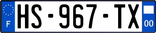 HS-967-TX