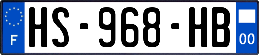 HS-968-HB
