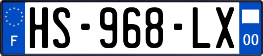HS-968-LX