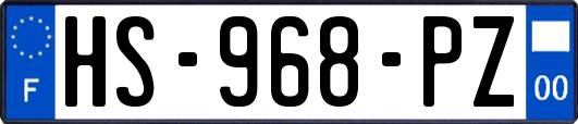 HS-968-PZ