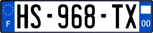 HS-968-TX