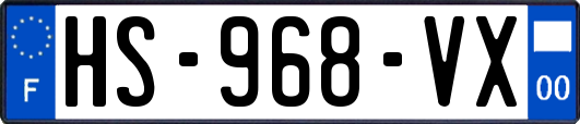 HS-968-VX