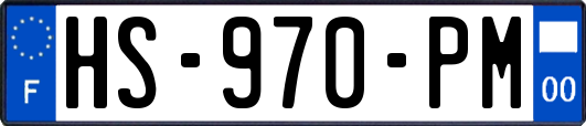 HS-970-PM