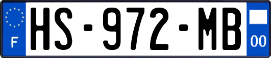 HS-972-MB