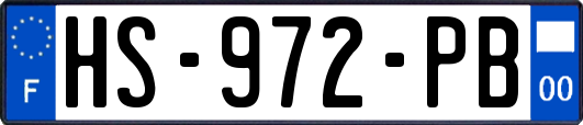 HS-972-PB