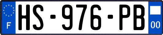 HS-976-PB