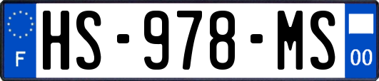 HS-978-MS