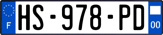 HS-978-PD