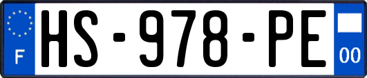 HS-978-PE