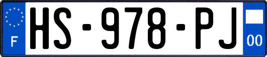 HS-978-PJ