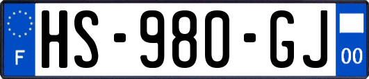 HS-980-GJ