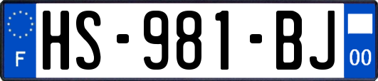 HS-981-BJ
