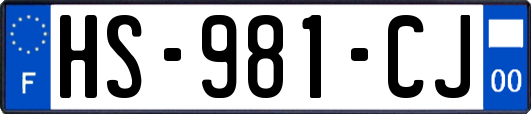 HS-981-CJ