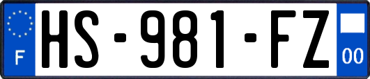 HS-981-FZ