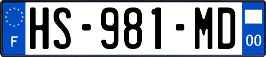 HS-981-MD